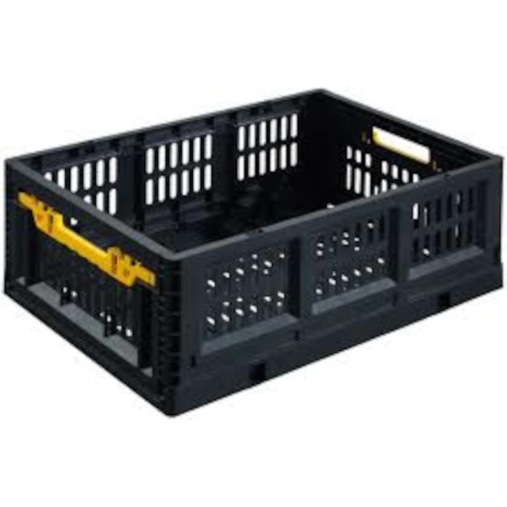 HUALEI PLASTIC PROFESSIONAL TOOL BOX 50L BLACK/YELLOW