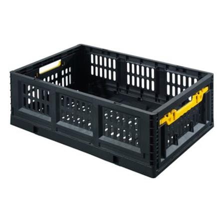 HUALEI PLASTIC PROFESSIONAL TOOL BOX 50L BLACK/YELLOW