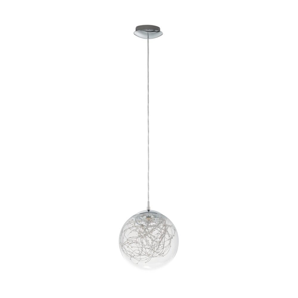 CHANDELIER 49891 VALENCA EGLO STEEL CHROME