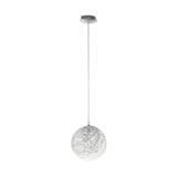CHANDELIER 49891 VALENCA EGLO STEEL CHROME