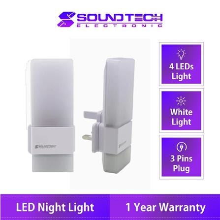 LED NIGHT LIGHT AC POWER OPERATED NL-193 SOUNDTEOH