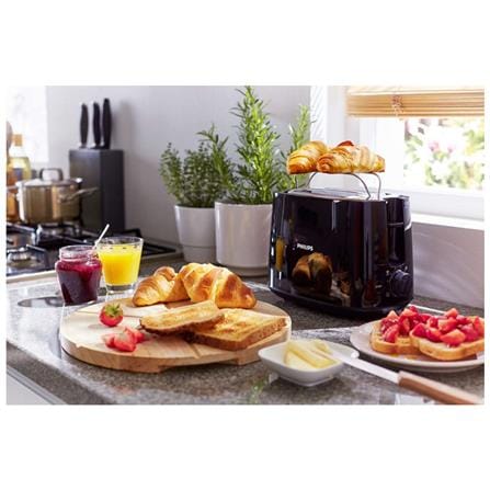 PHILIPS TOASTER HD2581/91 2 SLICE BLACK