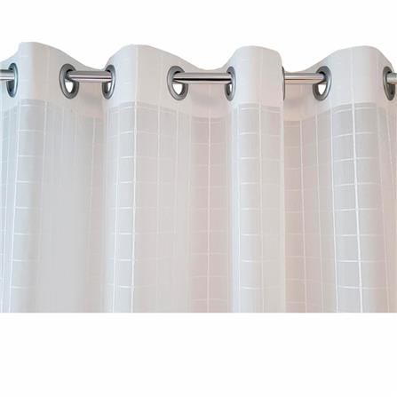HLS SHEER CURTAIN EYELET SCOTY 130X220CM WHITE