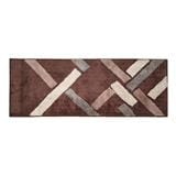 RUG HOME LIVING STYLE SPARK 45X120CM BROWN