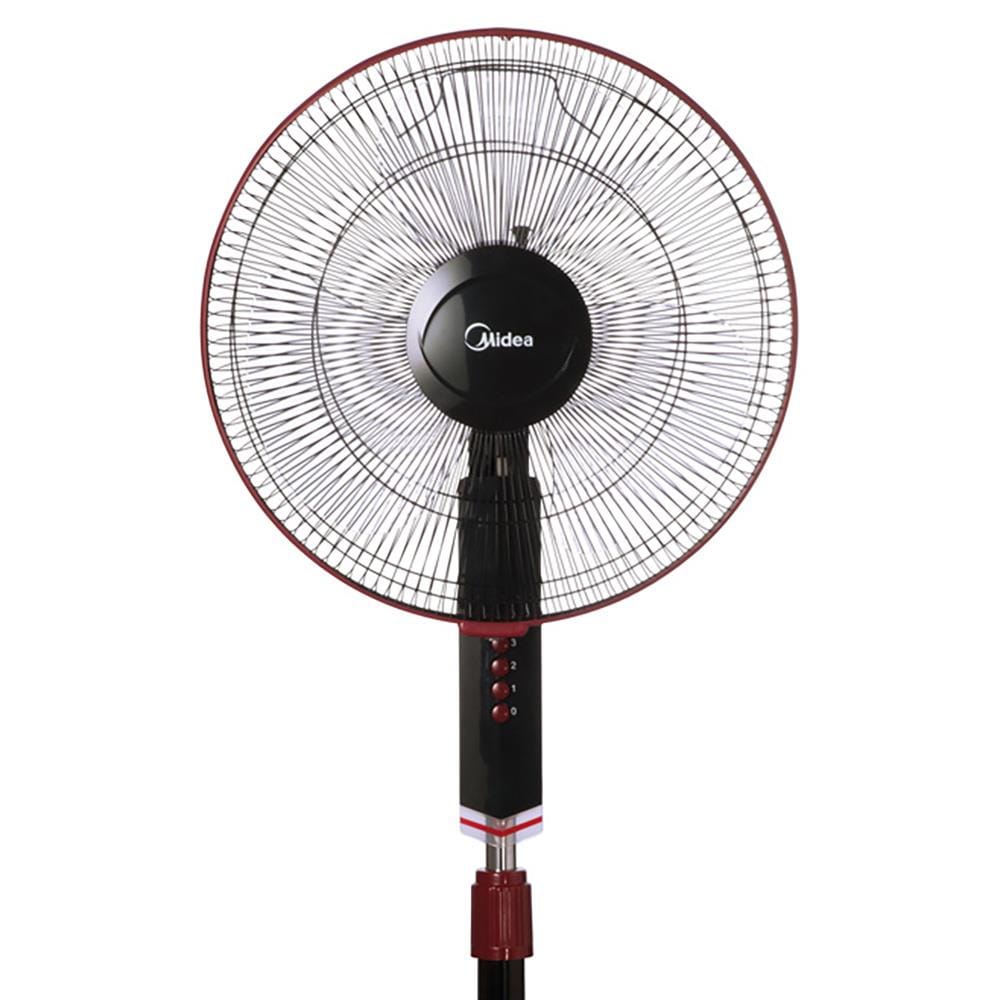 MIDEA STAND FAN MF-16FS10N (BK) 16INCH 55WATT 3BLADES 3SPEED BLACK