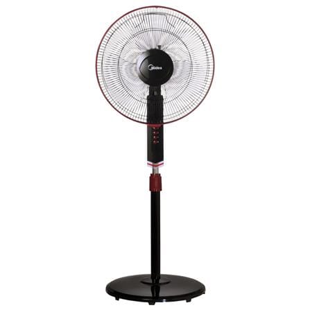 MIDEA STAND FAN MF-16FS10N (BK) 16INCH 55WATT 3BLADES 3SPEED BLACK