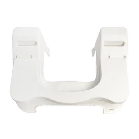 MOYA ADJUSTABLE TOILET STOOL HR0203 WHITE (H24XW52XD39 CM)