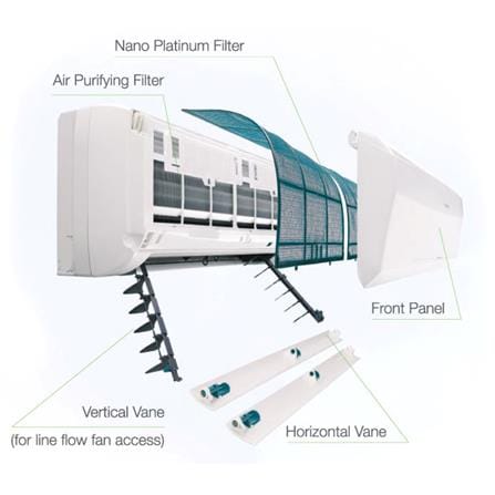 MITSUBISHI AIR CONDITIONER STANDARD MS/MU-JR13VF 1.5HP