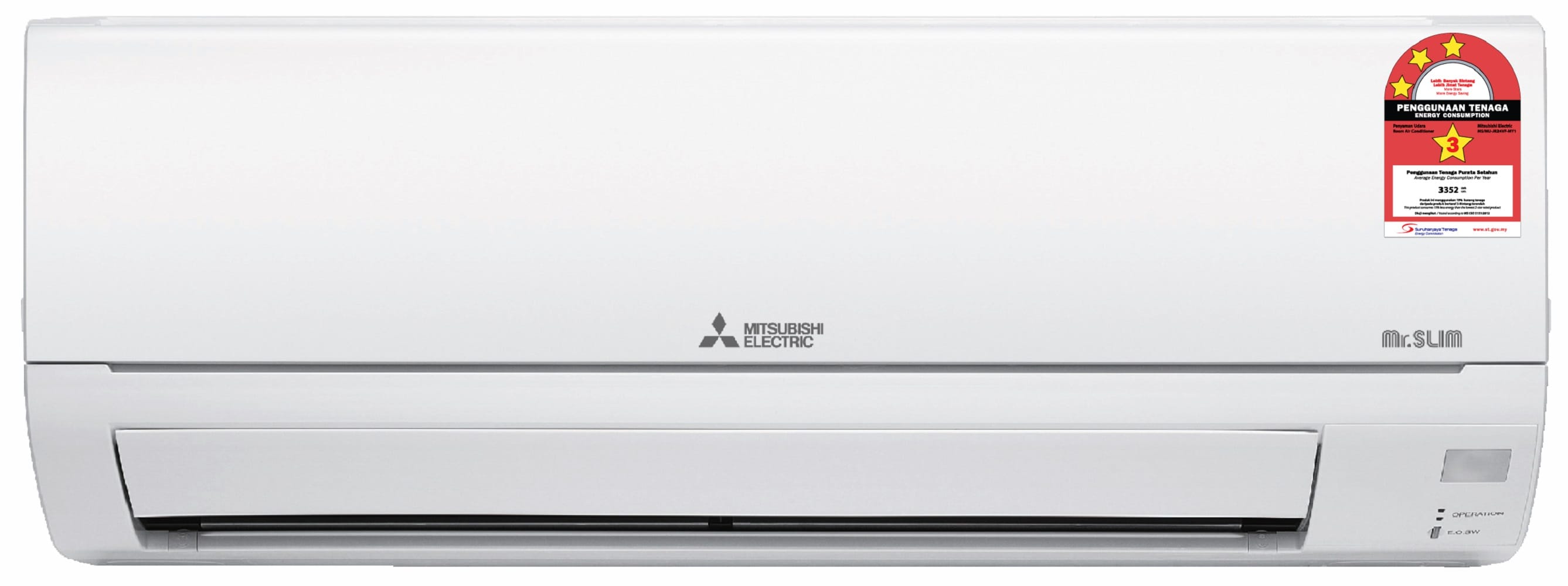 MITSUBISHI AIR CONDITIONER STANDARD MS/MU-JR10VF 1HP