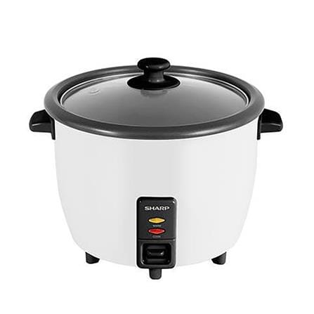 SHARP CONVENTIONAL RICE COOKER KSH188GWH 700WATT 1.8LITER