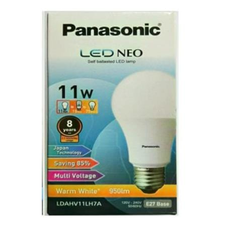 PANASONIC LED BULB E27 NEO LDAHV11LH7A WARM WHITE 11W