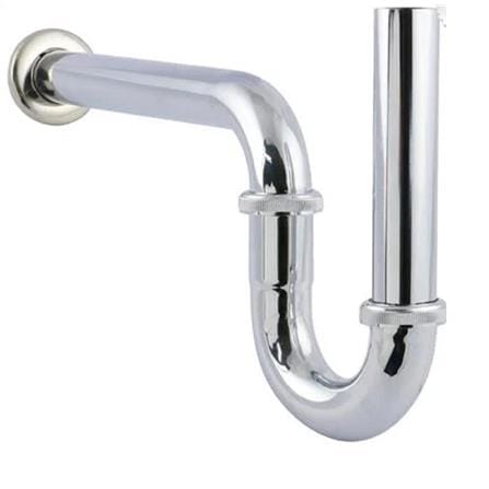 RASLAND P-TRAP 30CM A126-C/30/STAINLESS STEEL CHROME (P-TRAP)