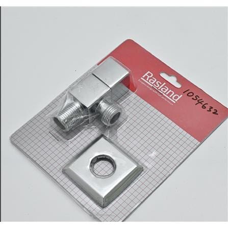 RASLAND STOP VALVE 1-WAY RA 40F6334 CHROME