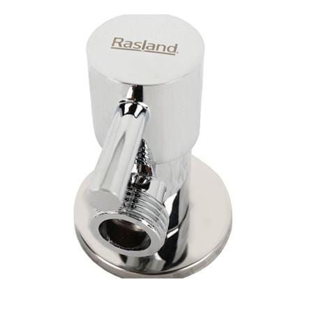 RASLAND STOP VALVE RA 6356323 CHROME 1-WAY