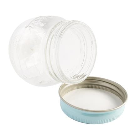 CANISTER GLASS 0.25L RD SCREWLID HL-6080