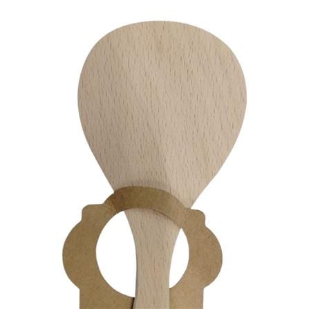 BACK TO NATURE WOODEN RICE SCOOP 1574