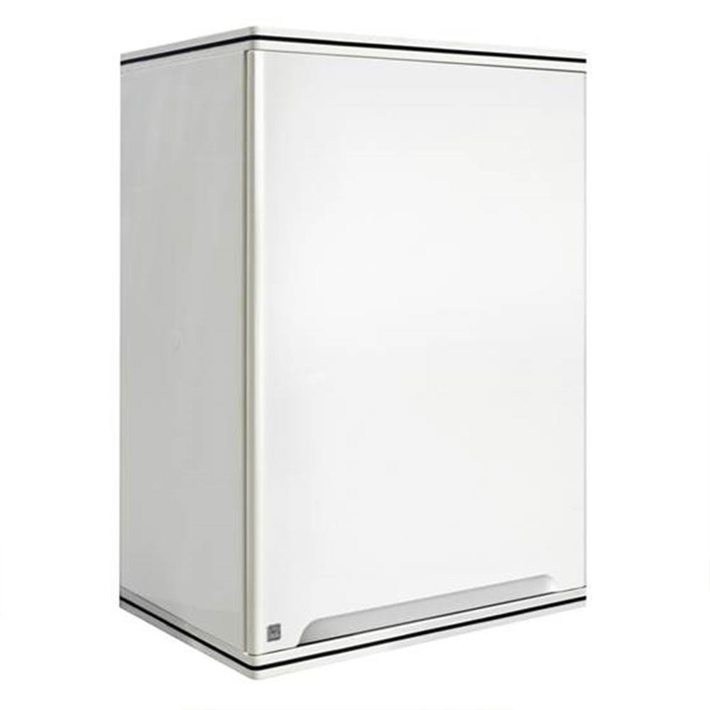 KING SINGLE HANG CABINET CURVE WHITE 45X67.8