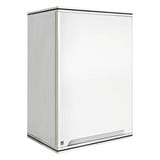 KING SINGLE HANG CABINET CURVE WHITE 45X67.8