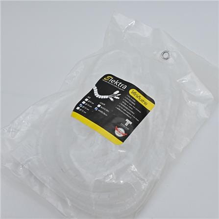 ELECKTA SPIRAL CABLE WRAP ELEKTRA 12 MILLIMETER 10METER WHITE