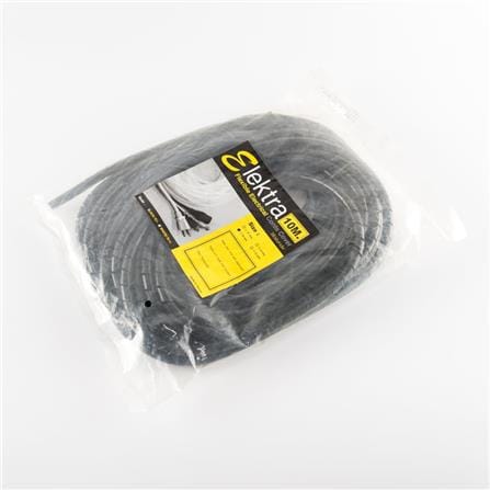 ELECKTA SPIRAL CABLE WRAP 10 MILLIMETER 10 METER BLACK