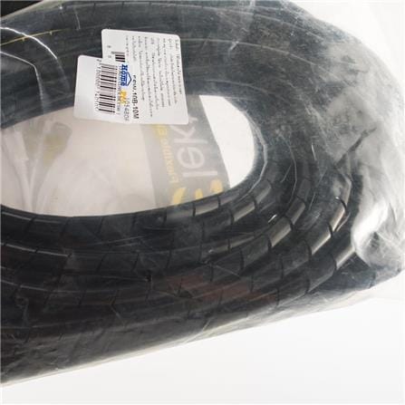 ELECKTA SPIRAL CABLE WRAP 10 MILLIMETER 10 METER BLACK