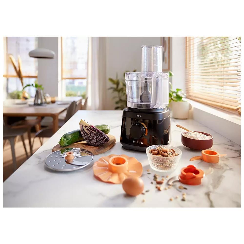 PHILIPS FOOD PROCESSOR HR7320/11 700WATT 2.1LITER 5ATT 2+PULSE
