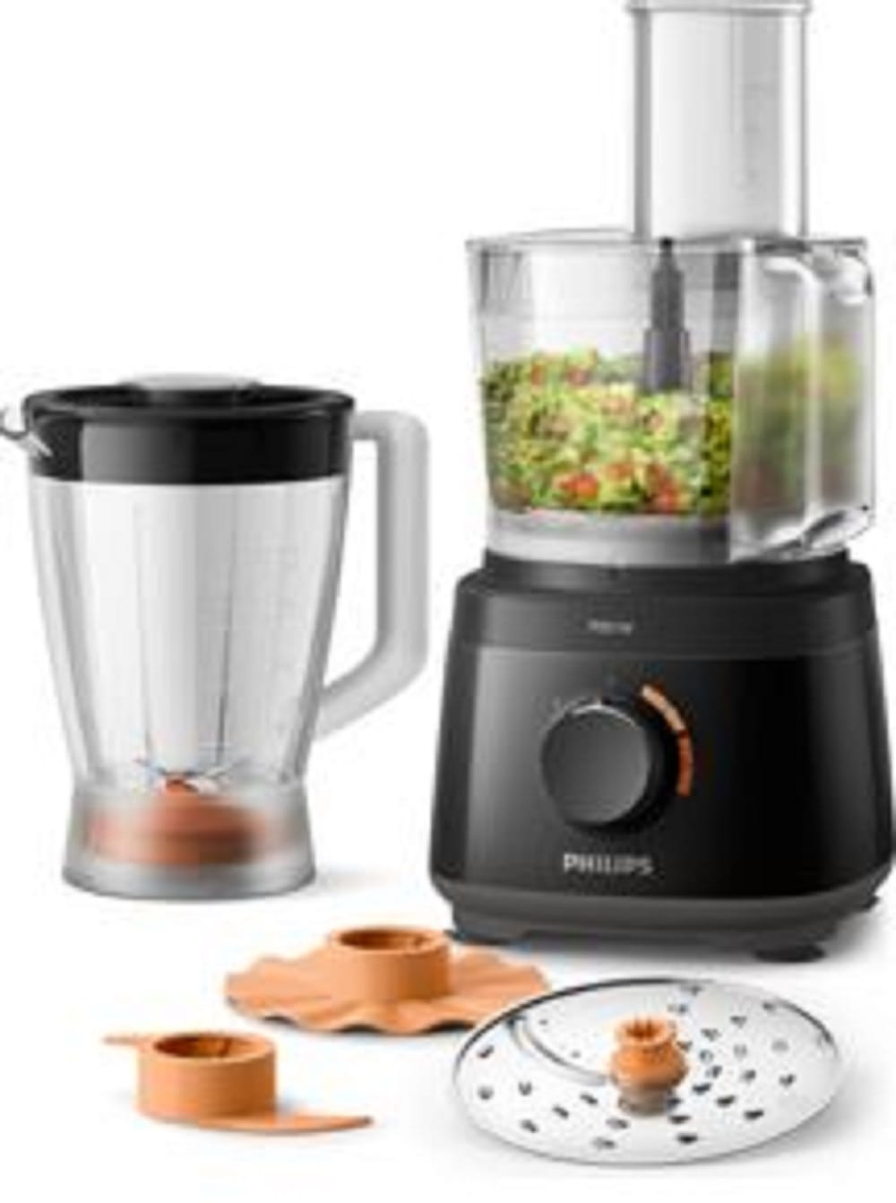 PHILIPS FOOD PROCESSOR HR7320/11 700WATT 2.1LITER 5ATT 2+PULSE