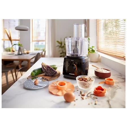 PHILIPS FOOD PROCESSOR HR7320/11 700WATT 2.1LITER 5ATT 2+PULSE