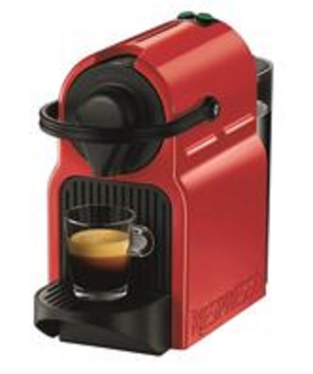 NESPRESSO COFFEE MACHINE INISSIA RED 1260WATT 0.7LITER