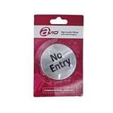 AVIO DESTINATION BOARD-NO ENTRY 6.7CM