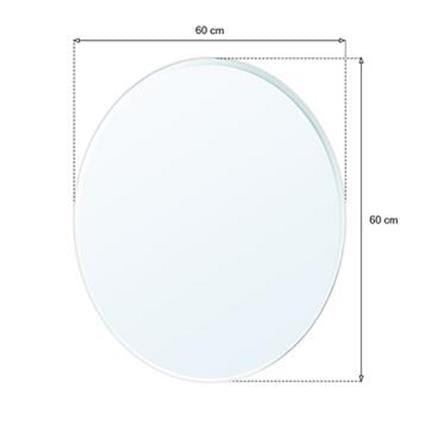 MOYA MIRROR BACK SIDE HLA003 60X60CM