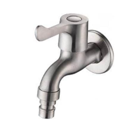 RASLAND WALL FAUCET 1-WAY RS KX579 STAINLESS STEEL