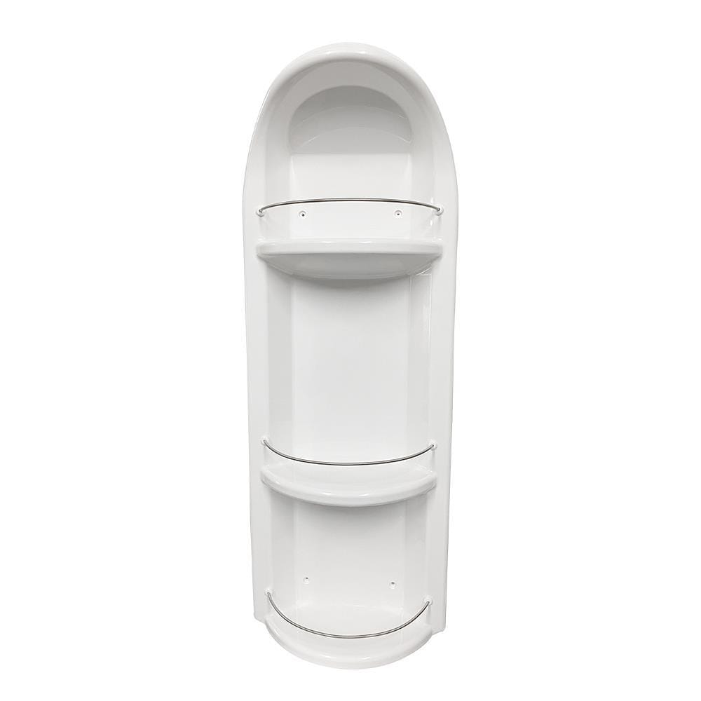3-TIER CORNER SHELF NAPA MICKY3 WHITE