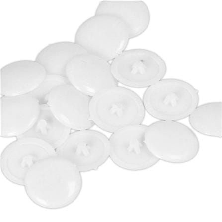 AVIO CHIPBOARD SCREW CAP 13MM 20 PCS WHITE