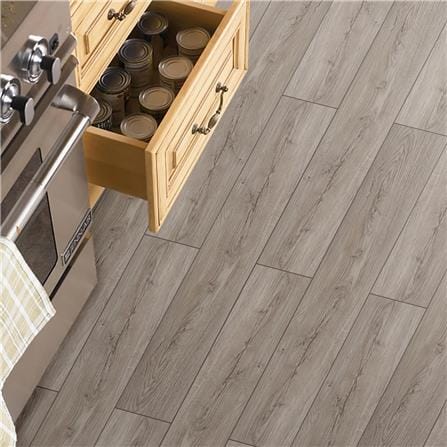 TARA VINYL TILE STICKER 15X91CM 2MM WOOD GREY 3.28M2