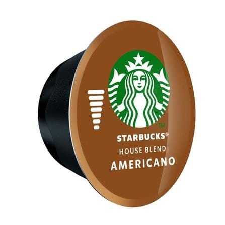 NESCAFE DOLCE GUSTO STARBUCKS CAPSULES HSE BLEND AMERICANO 12CUPS