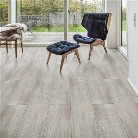 TARA VINYL TILE STICKER 15X91CM 2MM LIGHT GREY 3.28M2