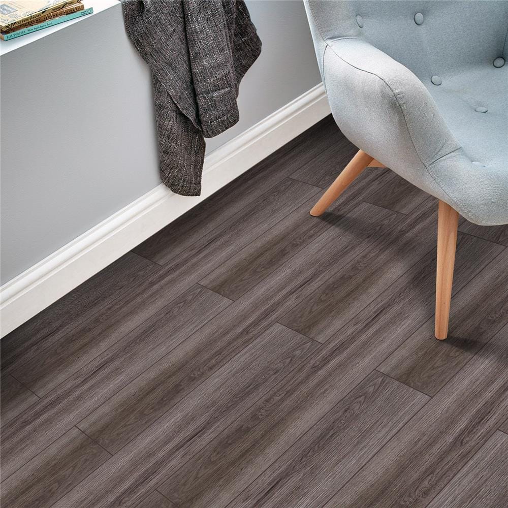 TARA VINYL TILE STICKER 15X91CM 2MM JAYA TEAK 3.28M2