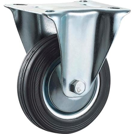 TAHAN RIGID RUBBER CASTER WHEEL 5 INCH