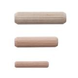 AVIO PINE WOOD DOWEL M8 35MM 10PCS
