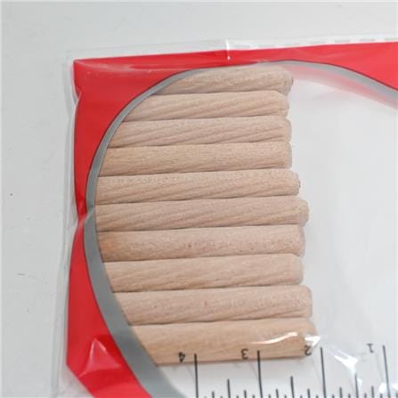 AVIO PINE WOOD DOWEL M6 40MM 10PCS