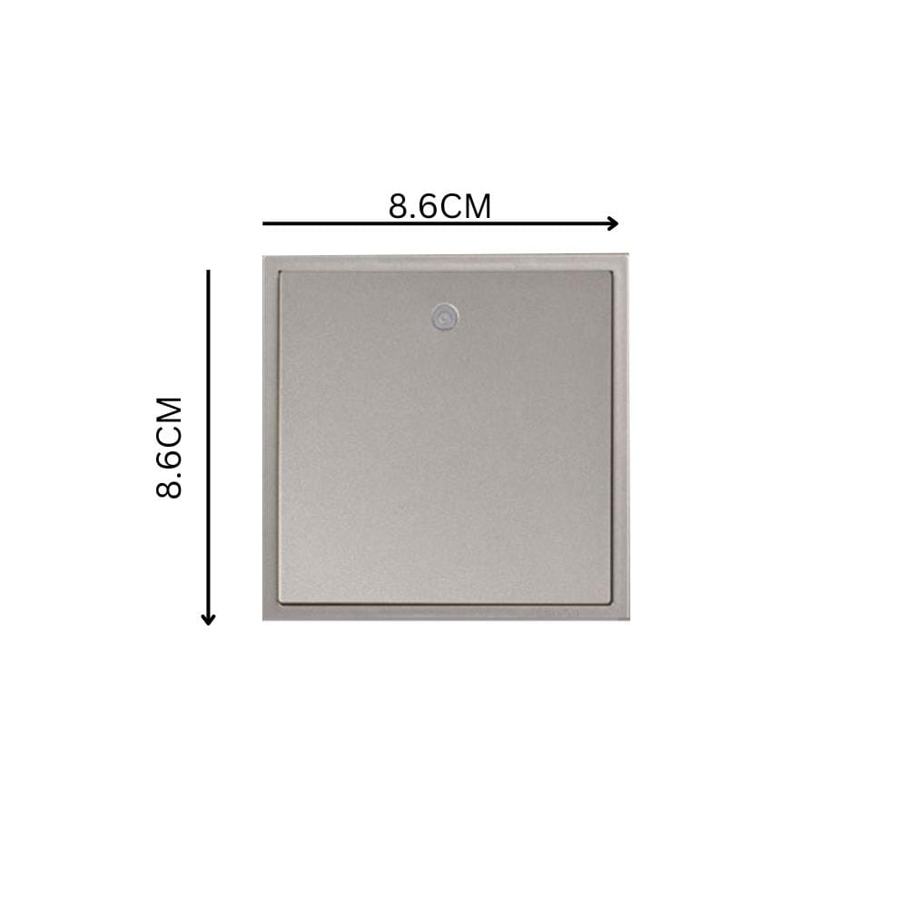 16A 1GANG 1WAY SWITCH LED SIMON H701013-46 CHAMPAGNE