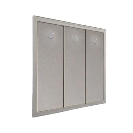 16A SWITCH 3 GANG 1 WAY WITH LED INDICATOR H701033-46 SIMON