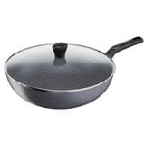 TEFAL WOKPAN NATURE WITH LID B22692 28 CM GREY