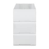 3 DRAWER STACKO GARDEN 40X50X69CM WHITE