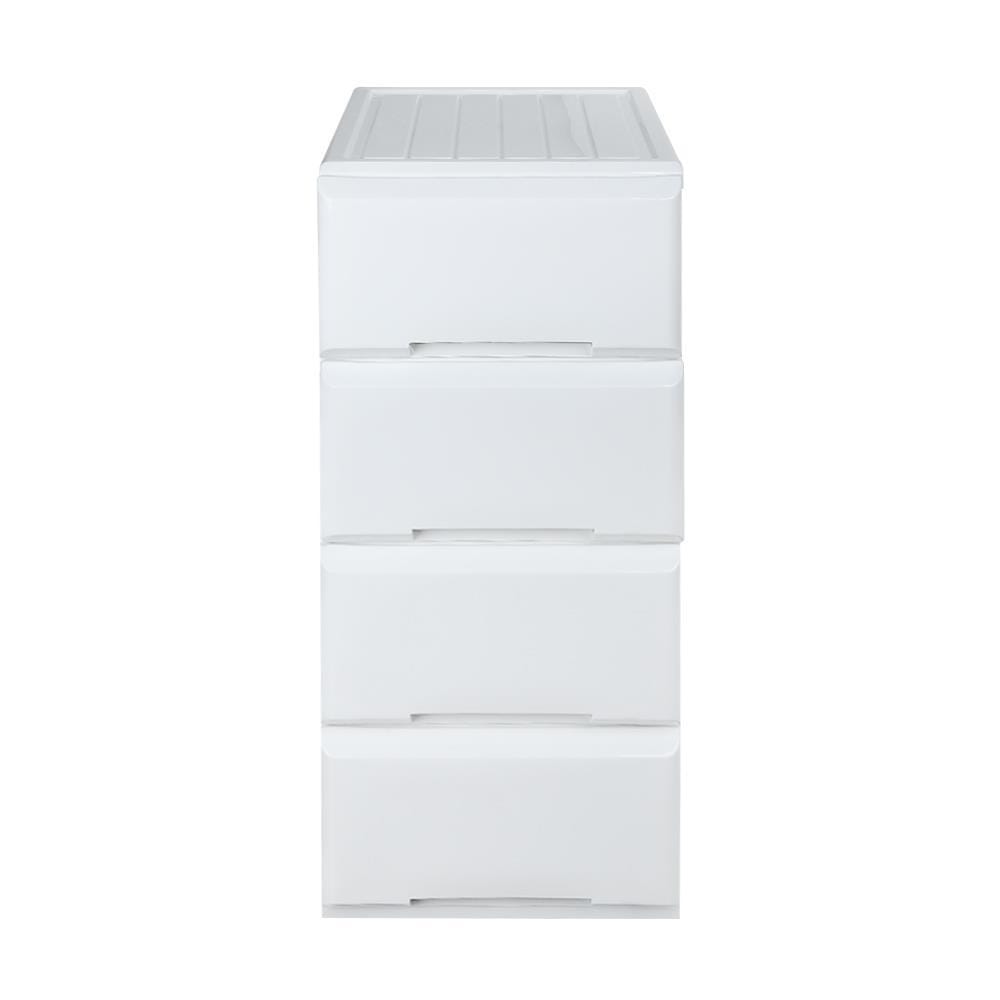 4 DRAWER STACKO GARDEN 40X50X91CM WHITE