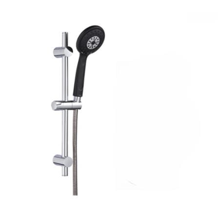 RUBINE SHOWER HEATER DC PUMP WITH HAND SHOWER SSE891D-BCB CARBON BLACK (BLACK SHOWER ACCESORIES SET)