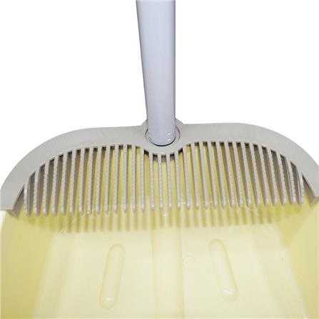 BROOM SET ACCO YJ-1862 11" CREAM