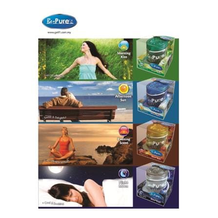 BEPURE Day Gel Air Freshener 60ml (Evening Scent) BP60ES