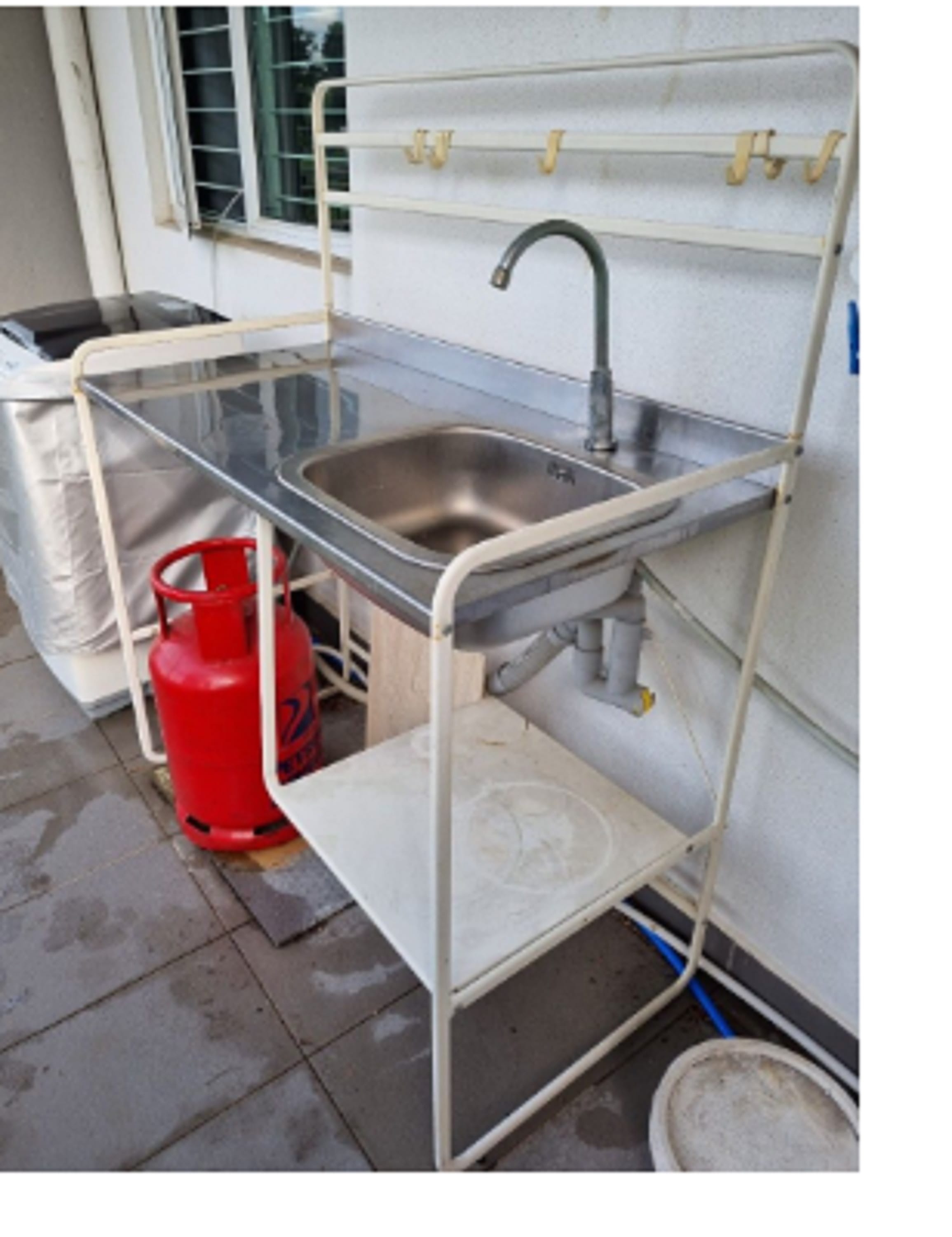CABANA SINK FAUCET CB3803 SS (PSCCF/E)